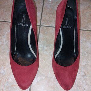 Tristan  burgundy heels